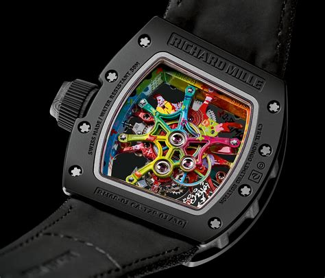 richard mille graffiti watch for sale|richard mille rm 68 01 price.